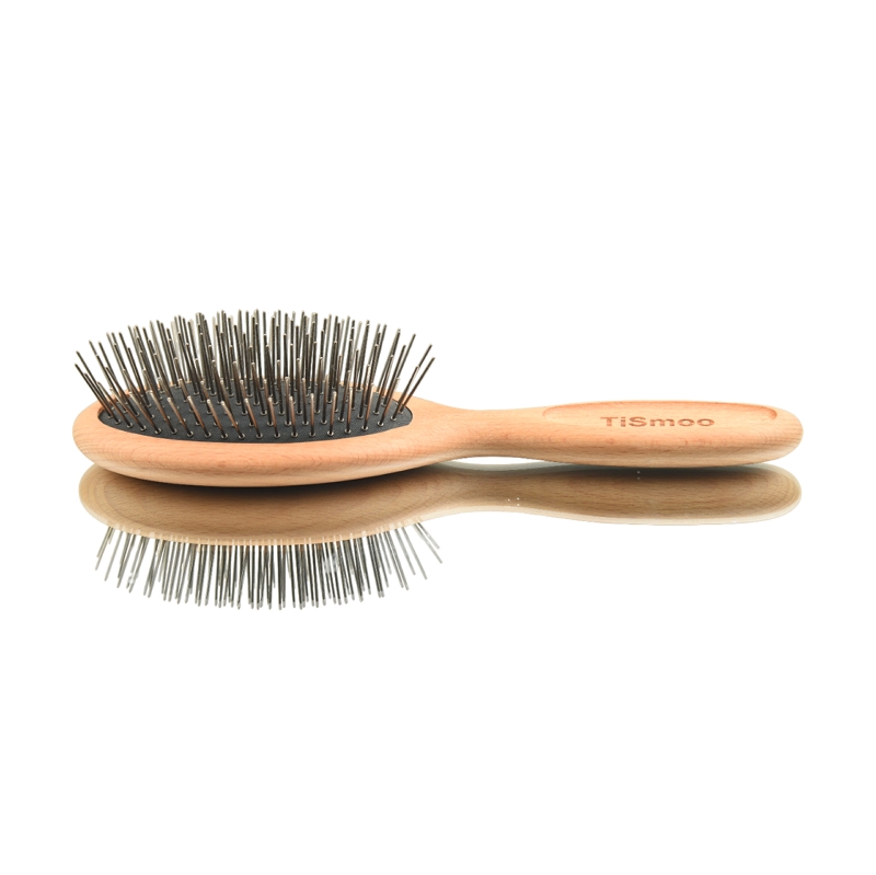 Titanium beech hairbrush