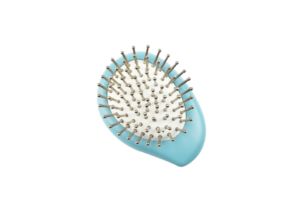 Titanium mango-shaped body massage comb