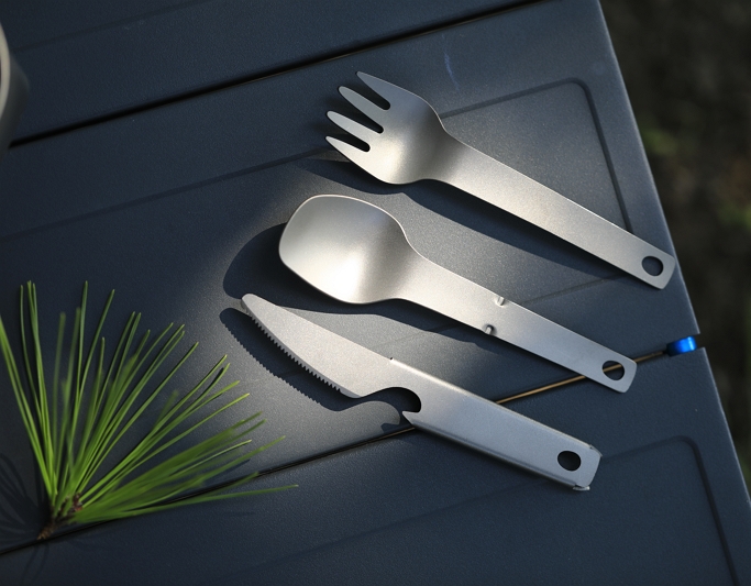 Titanium Cutlery Set