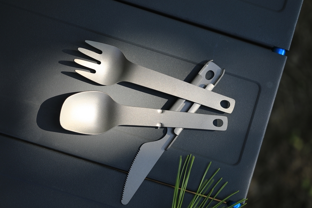 Titanium Cutlery Set